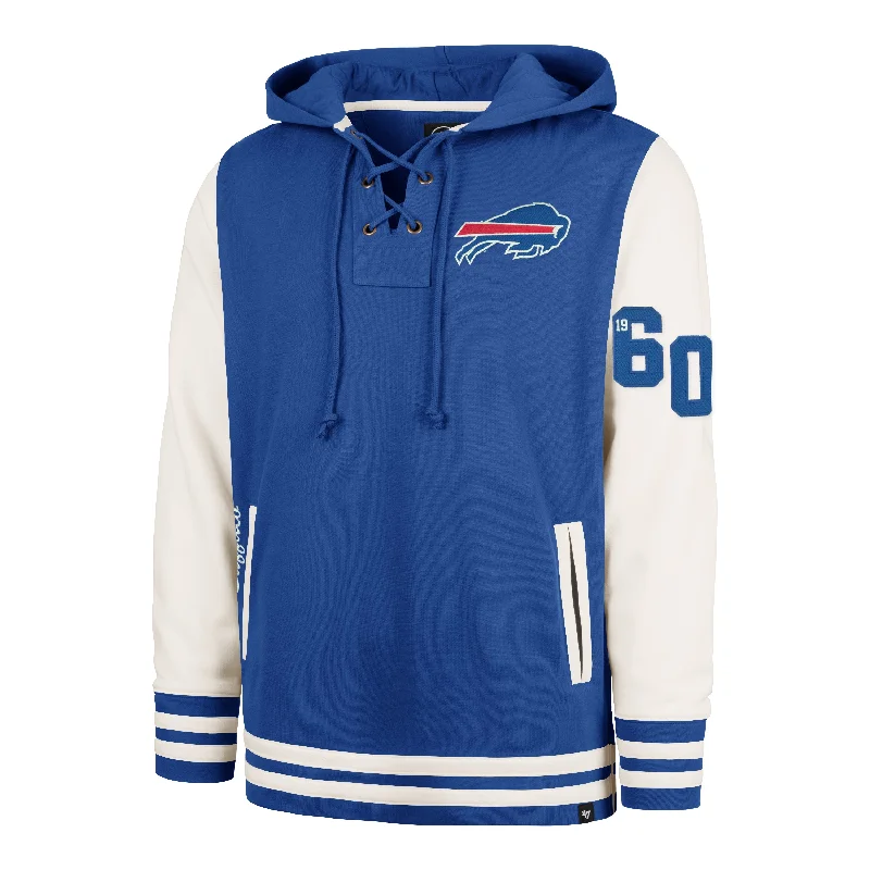 BUFFALO BILLS LETTERMAN FIELD LATERAL '47  LACER HOOD