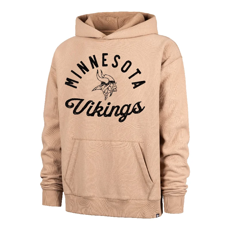 MINNESOTA VIKINGS DUSTED BOWLINE '47 FOUNDATION RIVER HOODIE