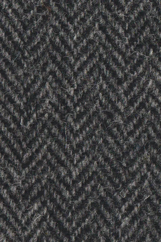 Charcoal Herringbone