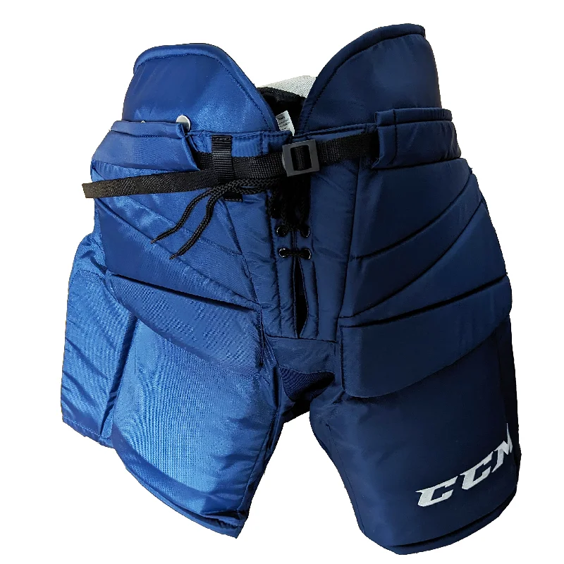 CCM HPG12A Goalie Pant - New Senior Pro Stock - Blue/White/Yellow