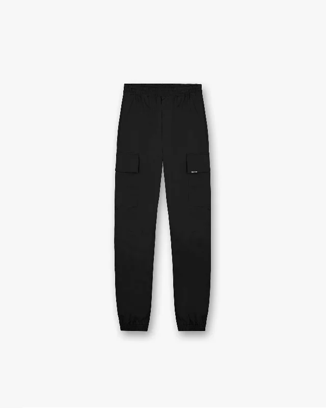 Cuffed Cargo Pant - Black