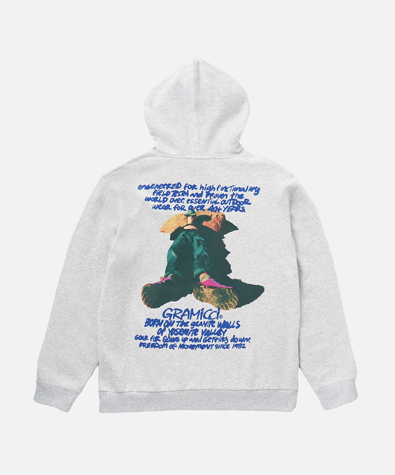 Napping Climber Hooded Sweatshirt