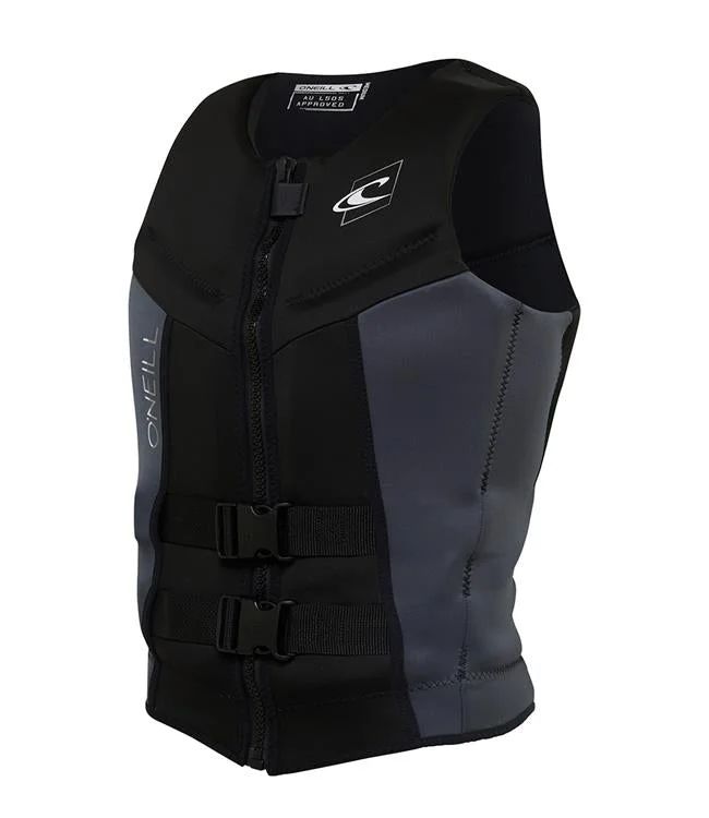 O'Neill Reactor Mens Life Vest (2024) - Black