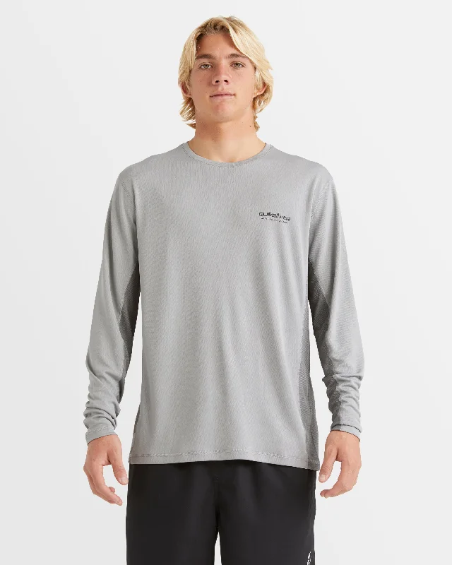 Mens Sea Grass Long Sleeve UPF 50 Surf T-Shirt