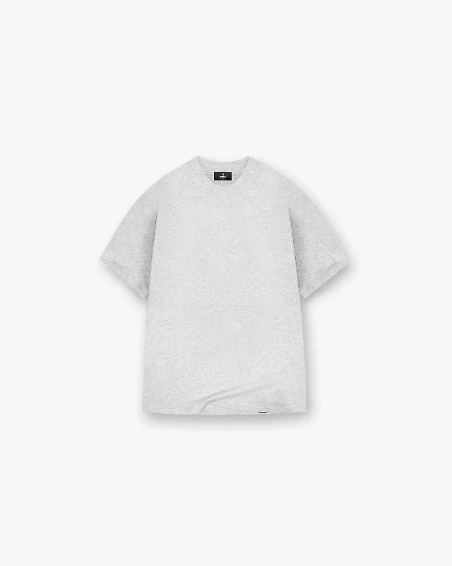 Initial T-Shirt - Ice Grey Marl