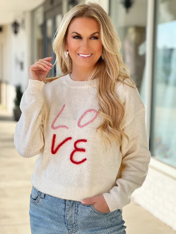 Love Is All You Need Sweater (FINAL SALE)