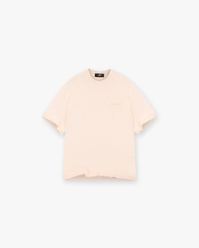 Slub T-Shirt - Washed Coral