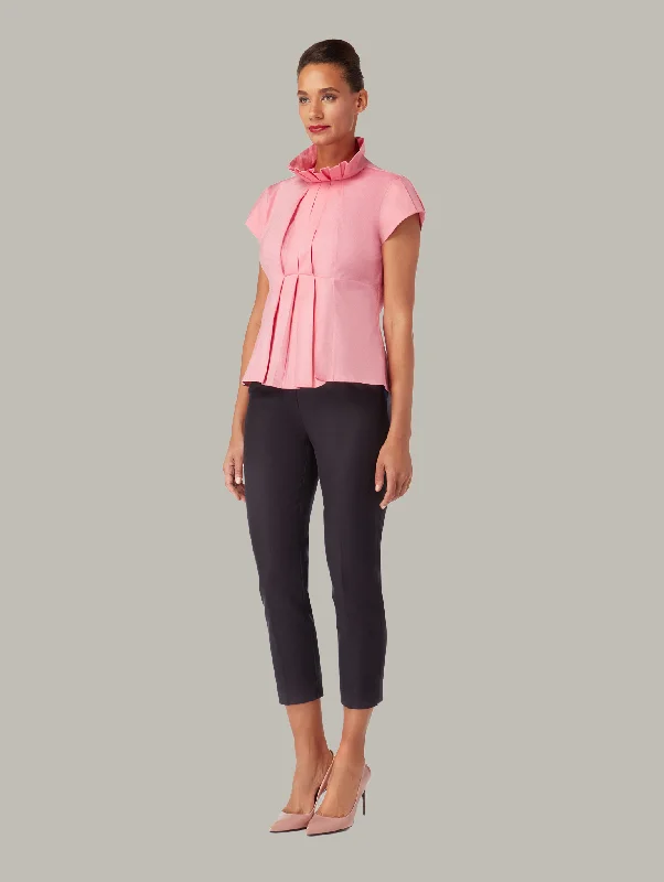 DAHLIA | Empire-Cut Pleated Top