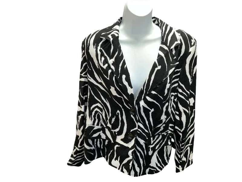 Notations Women's Blazer Black PXL